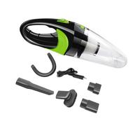 UTHCLO USB Charging Mini Handheld Portable Vacuum Cleaner for Car and Home Wet and Dry Dual Use Compact Lightweight Design for Ash Crumbs Hair and Liquid Cleanup Model Transparent Green
