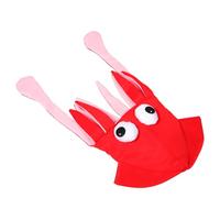 UTHCLO Velour Squid Hat Soft Comfortable Cartoon Animal Costume Accessory for Party Performance Funny Headgear Novelty Under Sea Theme