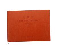 UTHCLO Versatile Form Handbook Lightweight Simple Stylish Fake Leather Paper Account Book for Office and School Use by Students and Teachers