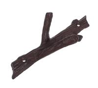 UTHCLO Vintage Cast Iron Wall Hanging Storage Hook Small Twig Shaped Heavy Duty Coat Hook Decorative Retro Hanger for Hats Bags Scarves Entryway Bedroom Bathroom