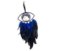 UTHCLO Vintage Plume Dream Catcher Wall Hanging Decor Handmade Evil Eye Pendant for Bedroom Balcony Hotel Creative Design Home Ornament Practical and Meaningful