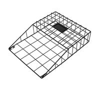 UTHCLO Wall Hanging Metal Wire Magazine Rack Capacity Decorative Book Holder for Office Bedroom Living Space Saving Wall Mounted Storage Shelf for Newspapers Files and Records