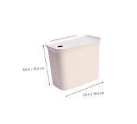 UTHCLO Wall-mounted Hanging Trash Can for Kitchen Cabinet Door Portable Space-saving Garbage Bin with Smooth Surface Wear-resistant Construction Easy to Install for Home and Office Use