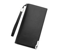 UTHCLO Wallet Multi Slots Zipper Men's Pu Leather Large Capacity Long