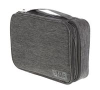 UTHCLO Waterproof Multipurpose Storage Bag Three-layer Design Sturdy 300d Cation Polyester Practical Electronic Organizer for Business Trip and Vacation