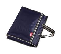 UTHCLO Waterproof Oxford Cloth Document Bag with Handle, Double-Layer Large Capacity File Storage Tote, Portable Business Meeting Organizer Folder for Office and Conference Use