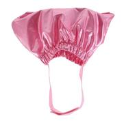 UTHCLO Waterproof Pink Pet Shower Cap for Cats and Puppies, Small Size Bathing Hat with Elastic Band, Indoor Grooming Accessory for Dog and Cat Hair Protection