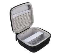 UTHCLO Wear-resistant Charger Storage Box with Hook Data Cable Case with Elastic Band and Mesh Pocket Protective Power Adapter Pouch for Travel and Outdoor Use