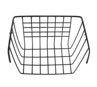 UTHCLO Wear-resistant Iron Rabbit Hay Feeder Rack Hollow Cast Metal Basket for Small Pets Space-saving Wall-mount Hay Holder for Bunny Guinea Pig Chinchilla Feeding