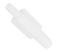 UTHCLO White PP Breast Pump Hose Adapter Connector for Electric Pumps Compatible Wide Range of Brands Easy to Clean and Maintain Safe Milk Storage Accessory for Nursing Moms