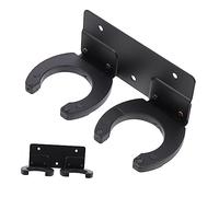 UTHCLO Wireless Microphone Hanger Hook Wall Mount Holder Double Hook Mic Accessories for Ktv Conference Church Home Sturdy Secure Fit Prevents Drop