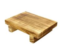 UTHCLO Wood Bedside Step Stool for Adults Solid Wood Multipurpose Stepping Stool Stable Footrest to Back and Leg Suitable for Bedroom Kitchen Bathroom Use