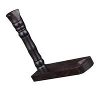 UTHCLO Wooden Desktop Flute Storage Rack Wind Instrument Display Stand Premium Solid Wood Vintage Style Craft Fair Display Shelf for Flute Collectors and Home Decor