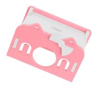 UTHCLO Wooden Hamster Hideout House Small Pink Hamster Hideaway for Climbing and Chewing Training Suitable for Dwarf and Guinea Pigs Four Seasons Pet Supply