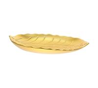 UTHCLO Wooden Leaf Shaped Snack Tray Multipurpose Jewelry Holder Dish and Dried Fruit Plate Natural Wood Grain Decorative Serving Platter for Home Office Beach Use