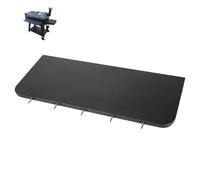 Utheer Folding Front Shelf for Pit Boss Austin XL 1000,29.5" Front Tray | Fits 1000 Series PB1000NX PB1500NX Prep Table, Powder Coated Steel, 5 Hooks, Pellet Grill & Smoker