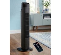 Uthfy Tower Fan for Bedroom, Fans That Blow Cold Air, 80° Oscillating Fan with Remote, 7.5H Timer, 3 Speeds, Standing Fan Bladeless Fan Cooling Fan for Room Office 32 Inch