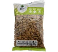 Uthra Raw Almonds 700g | Whole Almonds for Healthy Snacking | Source of Protein and Fiber | Minerals, Vitamin E | Vegan