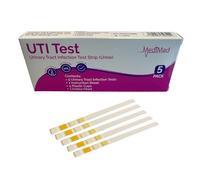 UTI Test Strips 5 Pack - Home Urine Test for Leukocytes, Nitrites, Protein & Blood - Fast, Easy Urinary Tract Infection Screening - Medical-Grade Home Kit