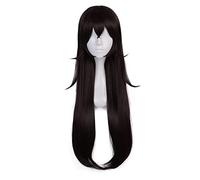 UTIEHD Anime Cosplay Wig, Genshin Impact Amber Wig, Heat Resistant Synthetic Hair Curly Wig with Adjustable Cap Size, Perfect for Cosplay, Halloween, Parties