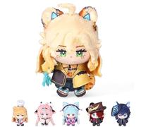 UTIEHD Anime Game Character Plush Keychains, Cute 4 Inch Collectible Dolls, Compact Size for Backpack Bags and Keys for Fans