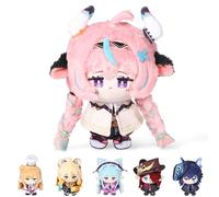 UTIEHD Anime Game GI Character Backpack Keychain Pendant, Cute 4-Inch Collectible Bag Charm, Compact Size for Fans (Varesa)