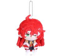 UTIEHD Anime Game HSR Character Bag Charm, Cute 4-Inch Collectible Keychain Pendant, Compact Size for Backpacks and Keys for Fans (Argenti)