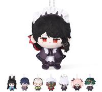 UTIEHD Anime Game ZZZ Character Backpack Keychain Pendant, Cute 4-Inch Collectible Bag Charm, Compact Size for Fans (Ellen Joe)