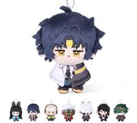UTIEHD Anime Game ZZZ Character Backpack Keychain Pendant, Cute 4-Inch Collectible Bag Charm, Compact Size for Fans (Harumasa)
