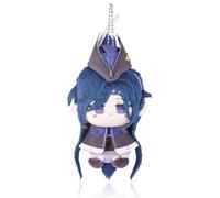 UTIEHD Genshin Impact Plush Keychains, Cute 4-Inch Collectible Doll - Compact Size for Bags and Keys for Fans (Clorinde)