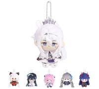 UTIEHD Honkai Impact 3rd Plush Keychains, Cute 4-Inch Collectible Dolls - Compact Size for Bags and Keys for Fans (Kiana)