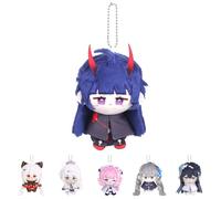 UTIEHD Honkai Impact 3rd Plush Keychains, Cute 4-Inch Collectible Dolls - Compact Size for Bags and Keys for Fans (MeiRaiden)