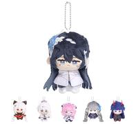 UTIEHD Honkai Impact 3rd Plush Keychains, Cute 4-Inch Collectible Dolls - Compact Size for Bags and Keys for Fans (Seele)