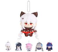UTIEHD Honkai Impact 3rd Plush Keychains, Cute 4-Inch Collectible Dolls - Compact Size for Bags and Keys for Fans (Theresa)