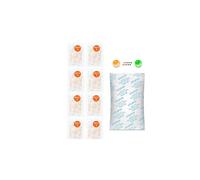 UTIJFOY 100 Gram [8 Packs] Silica Gel Pouches, [1-Pack] Individually Vacuum Silicate Pouches,Silicate Dehumidifier for Moisture Control,Rechargeable or Two-Color Display Silica Gel