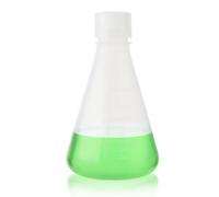 Utile Plastic Erlenmeyer Flask, Vol.2000ml,PP Material, with Molded Graduations, 4023.0682.001