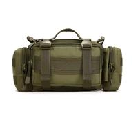 Utility 3P Military Tactical Duffle Waist Bags MOLLE Assault Shoulder Backpack Multifunction EDC Pouches Heavy Duty Fanny Packs(Green)
