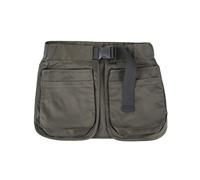 Utility Bag Zipper Design Belt Apron Gardening Fanny Pack with Adjustable Strap Portable Multi-pocket Tool Outdoor Activities Camping Fishing Army Green
