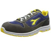 Utility Diadora Adult Unisex's Run Low S3 SRC ESD, Grigio Castello/Blu Insegna, 45 EU