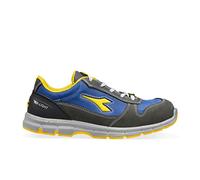 Utility Diadora Adult Unisex's Run Low S3 SRC ESD, Grigio Castello/Blu Insegna, 45 EU