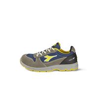 Utility Diadora Adult Unisex's Run Low S3 SRC ESD, Grigio Castello/Blu Insegna, 45 EU