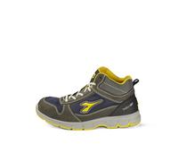 Utility Diadora Adult Unisex's Run Mid S3 SRC ESD, Grigio Castello/Blu Insegna, 36 EU