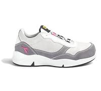 Utility Diadora Women's Athena Low S3l Fo Sr ESD Fire & Safety Shoe, Gray Violet Raspberry, 3.5 UK