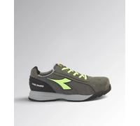 Utility Diadora Work Shoe Glove Mds Text Low S1P Hro Src Gray Green