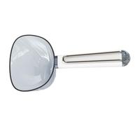 Utility Ice Scoop - Transparent Kitchen Scooper, Food Grade Utensil with Measurement Scale, Airtight Seal Design | Flour Scoop for Canisters, Baking, Rice, Coffee Beans, Dry Food Storage S