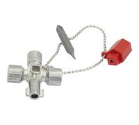 Utility Key Universal, Material Metal, Colour Grey, 1 in Pack