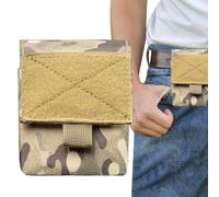 Utility Pouch - Long Lasting Durability, Utility Bag with Hook and Loop, Ttactical Admin Pouch Dump Drop Poouch | Men Waist Bag Gadget Organizer for Phone Pack Nylon Poouch for Men Fishing Hiking