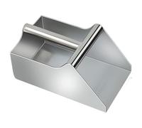 Utility Scoop - Heavy-Duty Ice Scooper for Ice Maker | Versatile Multipurpose Aluminium Metal Scoops | Stainless Steel Food Shovel Suitable for Kitchen, Bar & Bulk Food Handling