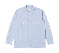 Utility Seersucker shirt Light blue M