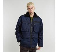 Utility Sherpa Jacket - Dark blue - Men XL